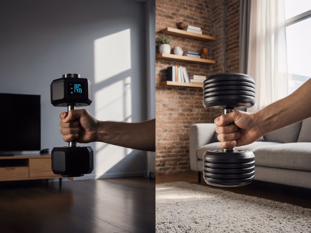 5-Second Swap: Digital vs Manual Adjustable Dumbbells
