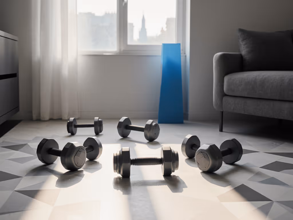Training With Adjustable Dumbbells
