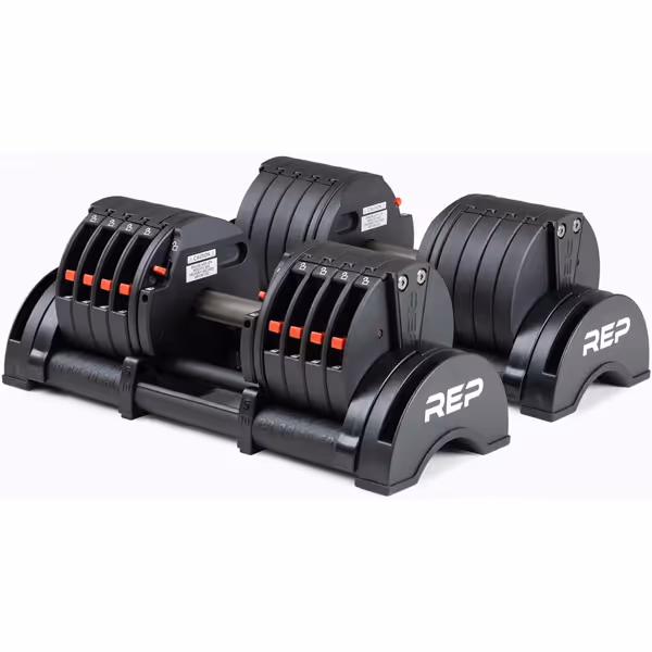 REP Fitness Quickdraw Adjustable Dumbbells