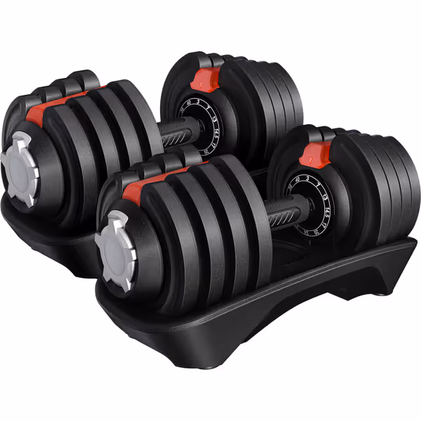 Yaheetech Adjustable Dumbbell Set